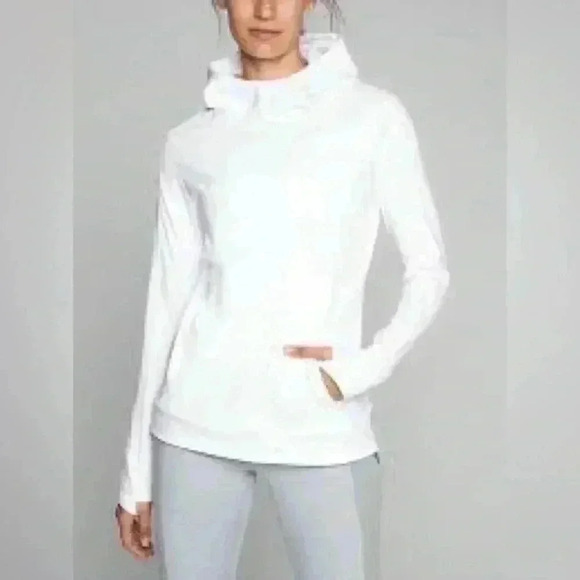Athleta Tops - Athleta Boot Camp Fleece Sweatshirt Active Pullover Cowl Neck Size L